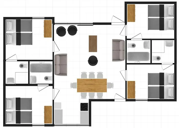 Recreatiebungalow * ロヘム